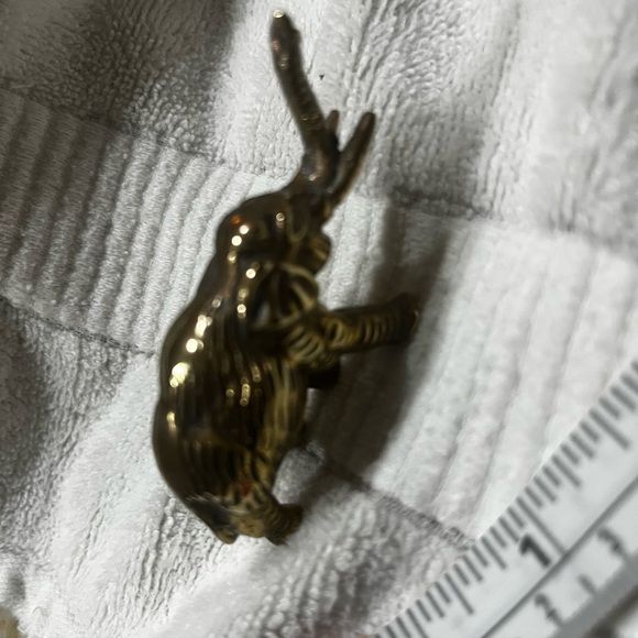 Brass elephant - Picture 3 of 5